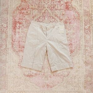 Merona, Men’s Cream Striped Shorts